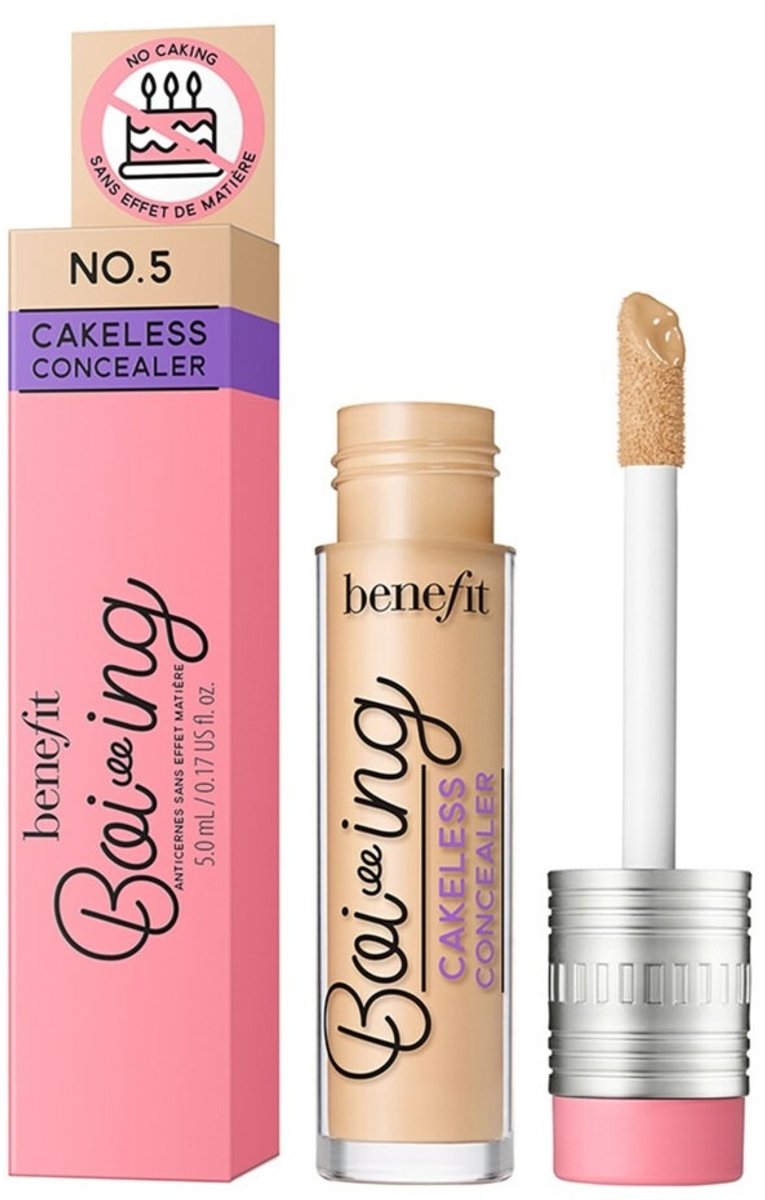 Benefit Boi-Ing Cakeless undurchsichtiger flüssiger Abdeckstift 02 Fair Warm, 5ml