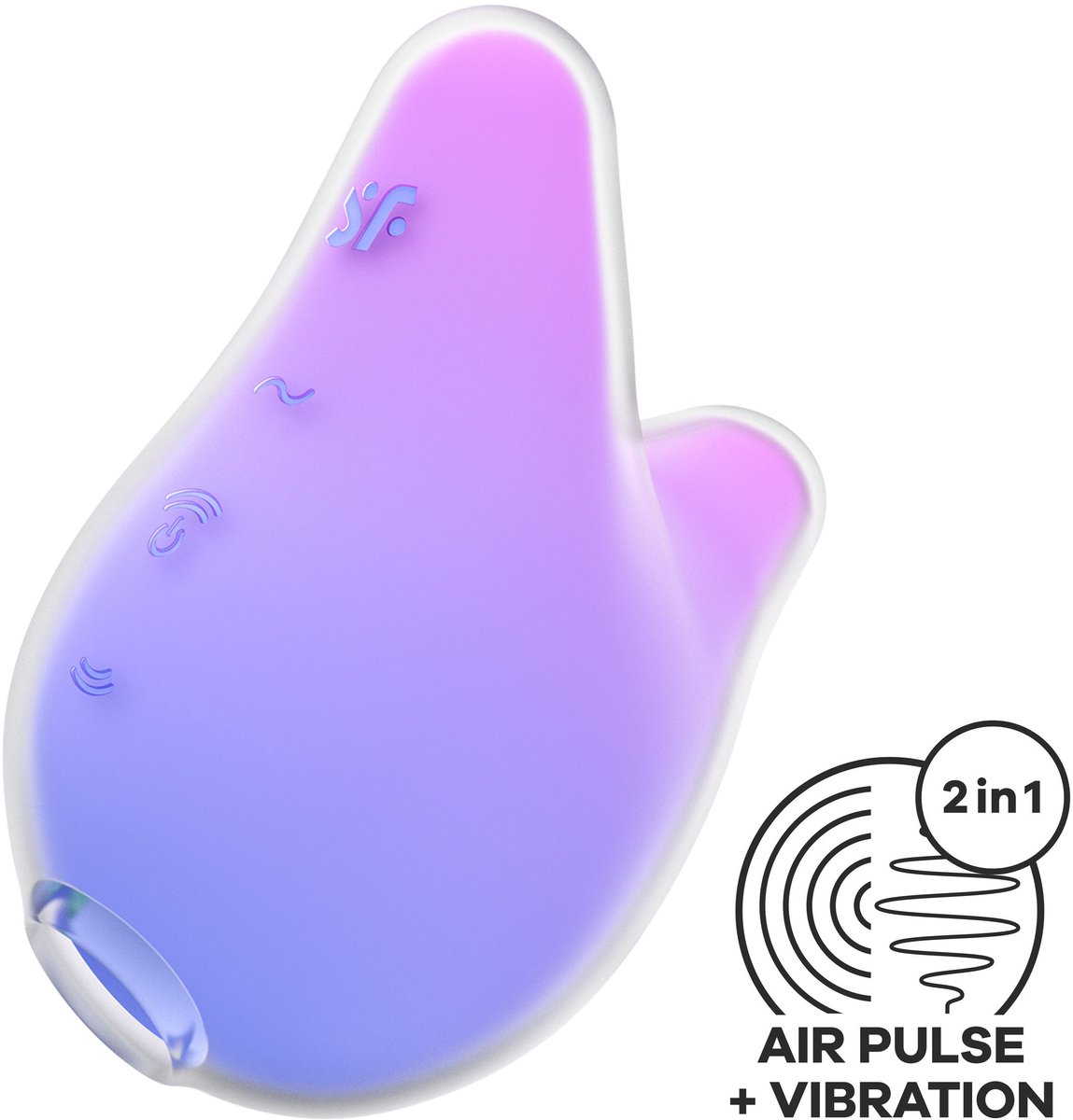 Satisfyer Mermaid Vibes Pulsierender Klitoris-Stimulator Violett