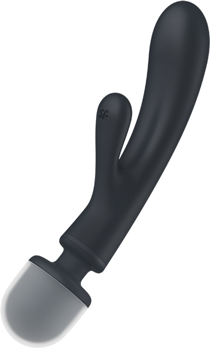 Satisfyer Triple Lover Multifunktionsvibrator Grau, 1 Stück