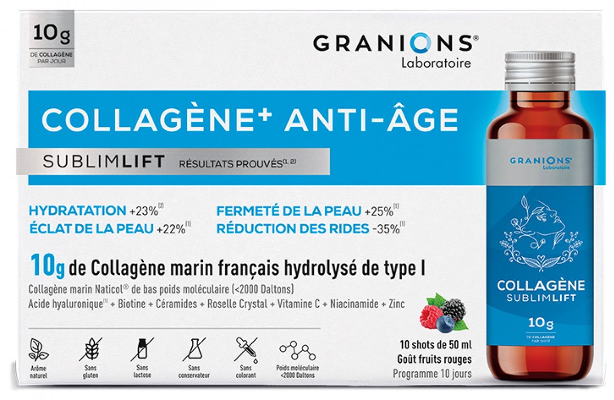 Granions Collagen+ Anti-Ageing Sublimlift 10 Spritzen 50 ml
