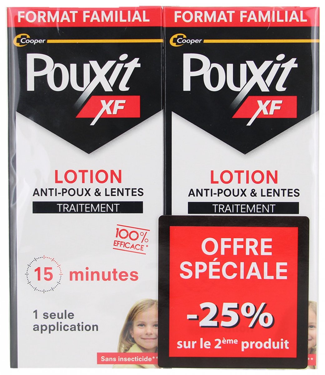 Pouxit XF Anti-Läuse- und Nissen-Lotion 2x200ml