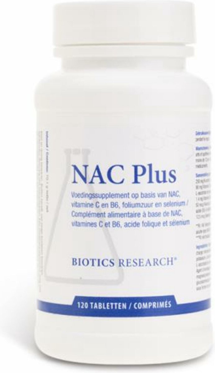 Biotics Forschung NAC Plus x120 Tabletten