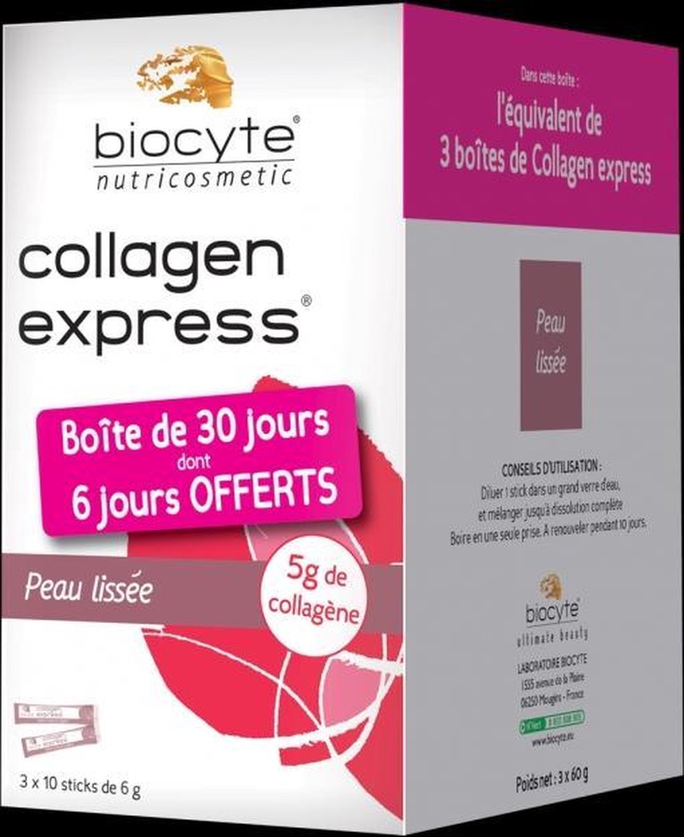 Biocyte Anti-Ageing Collagen Express 3x10 Stick 30 Sticks