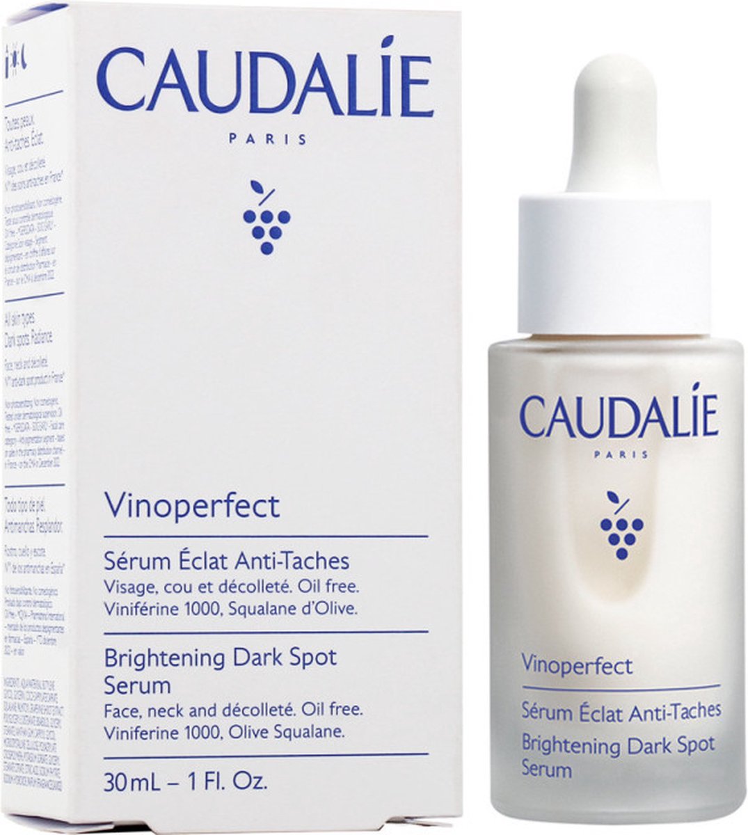 Caudalie Vinoperfect Aufhellendes Serum gegen Hautunreinheiten 30ml