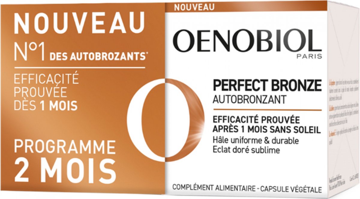 Oenobiol Perfect Bronze Selbstbräuner 2x30 Kapseln