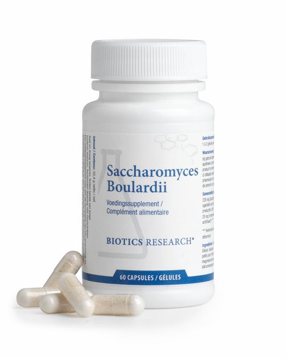 Biotics Research Saccharomyces Boulardii 60 Kapseln