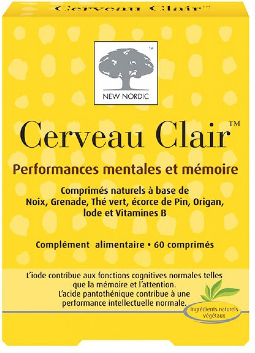 Neu Nordic Clear Brain 60 Tabletten