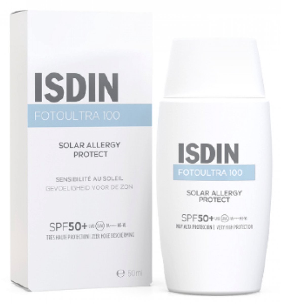 Isdin Solar Allergie schützende Sonnencreme SPF50 50ml