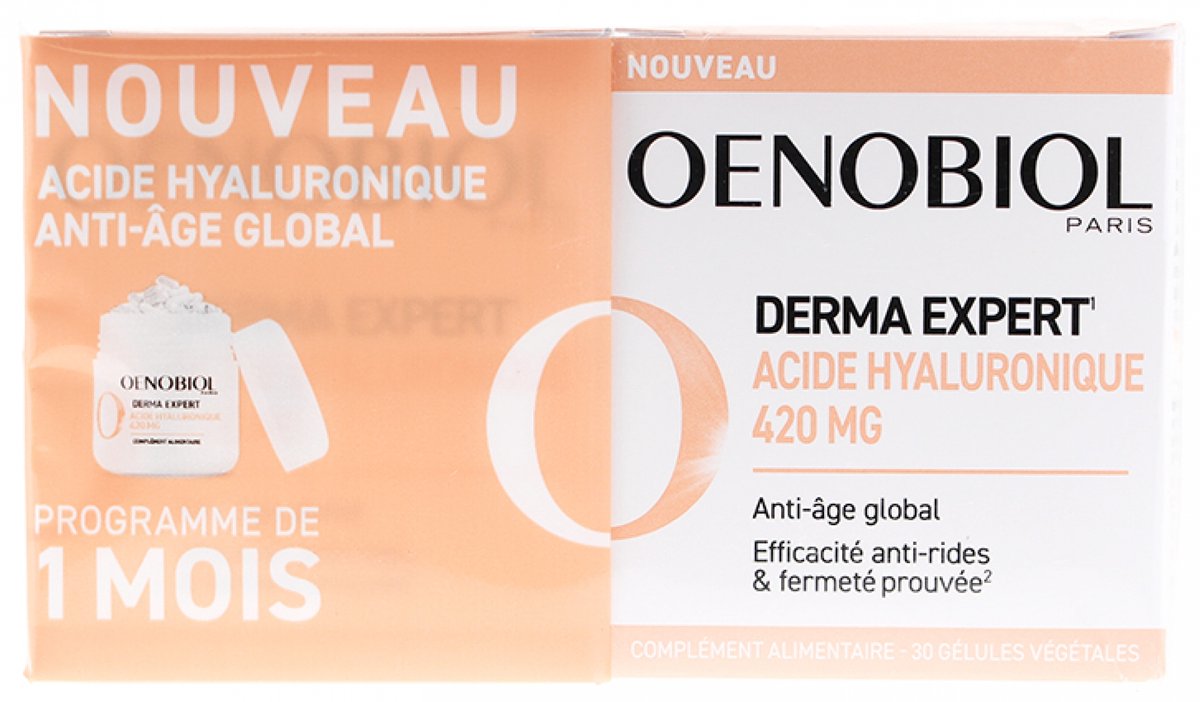 Oenobiol Derma Expert Hyaluronsäure Alter Falten Festigkeit 60 Kapseln