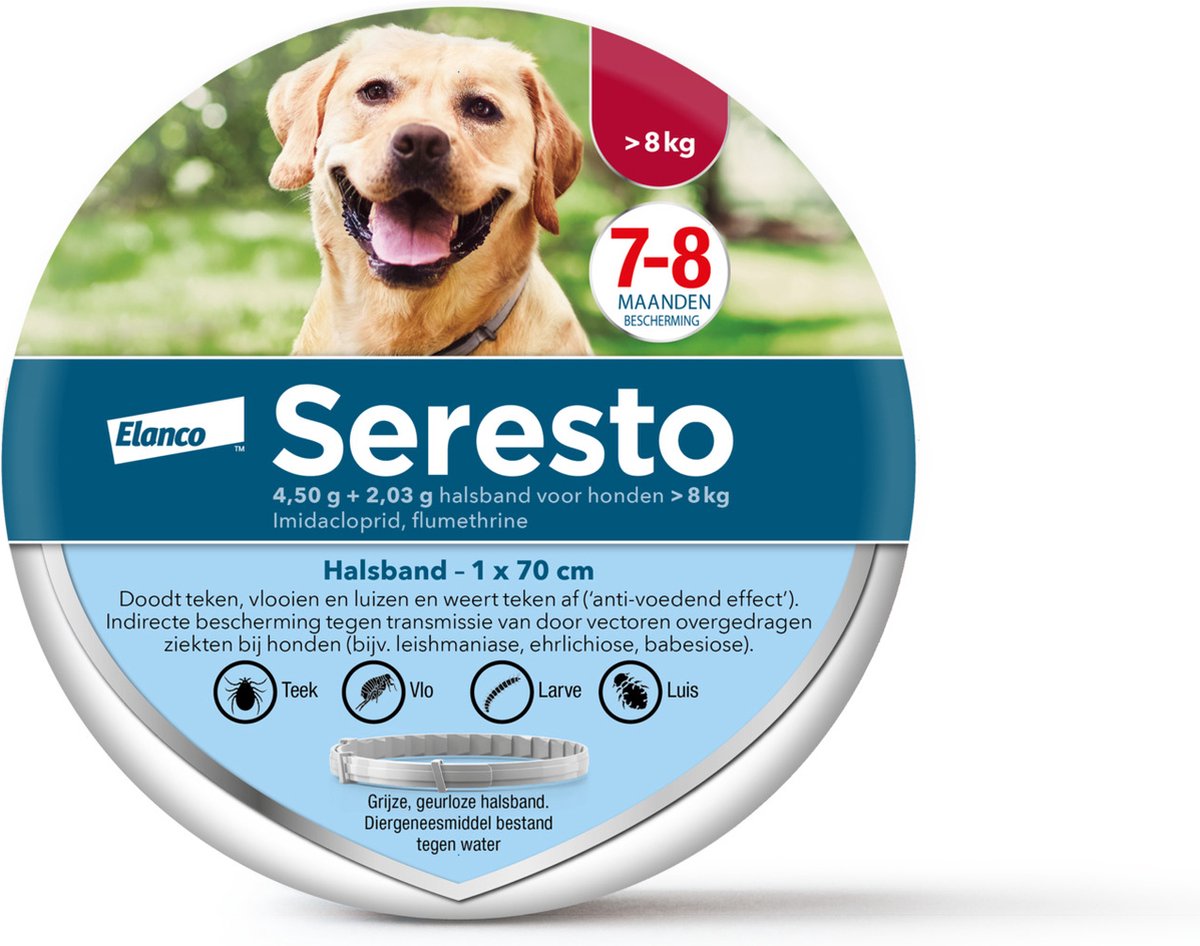 Seresto Antiparasitisches Halsband für große Hunde