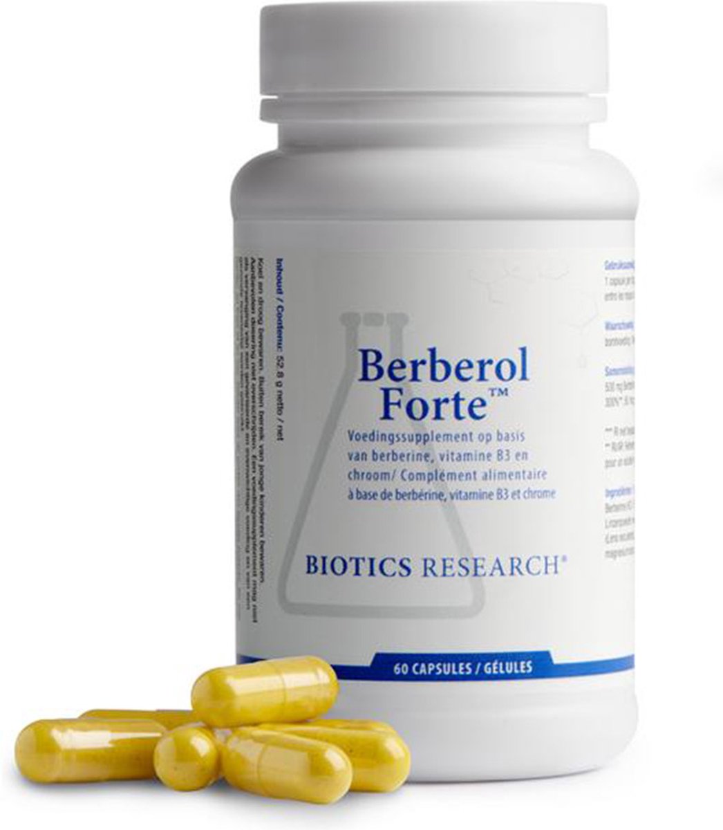 Biotics Research Berberol Forte 60 Kapseln