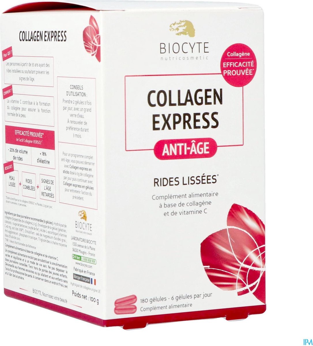 Biocyte Anti-Ageing Collagen Express 180 Kapseln