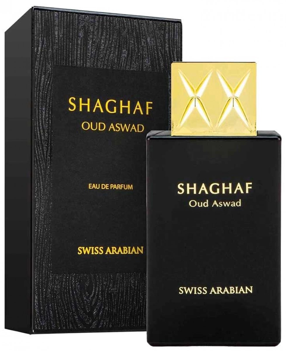 Schweizer Arabian Shaghaf Oud Aswad Eau de Parfum, 75 ml
