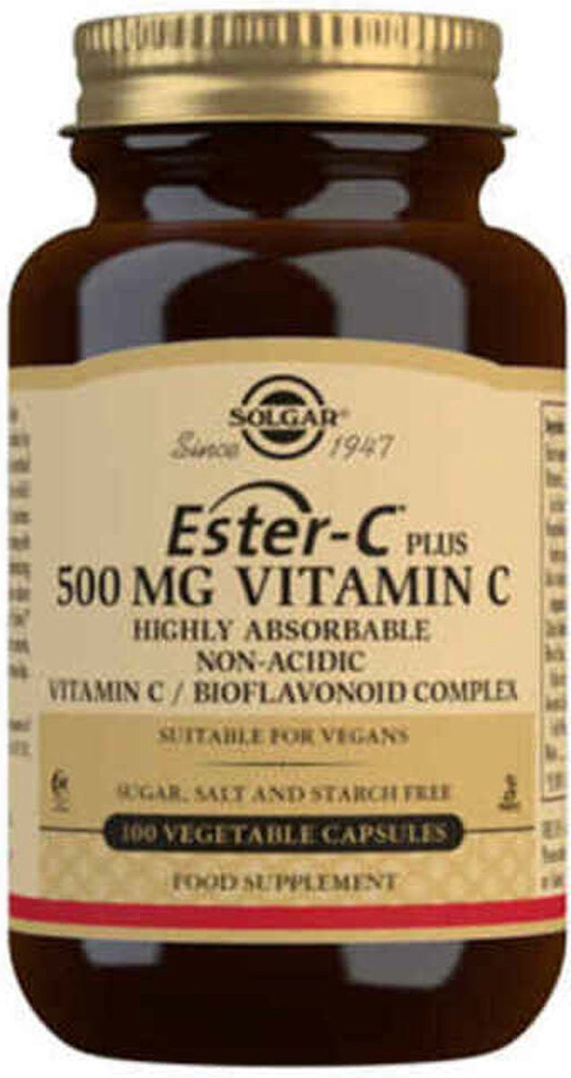 Solgar Ester-C Plus 500 mg, 100 Kapseln