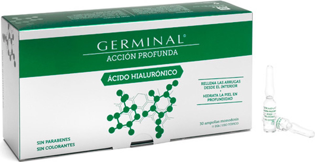 Germinal Tiefenwirkung AC. HYALURONSÄURE, 30 Ampullen x1ml