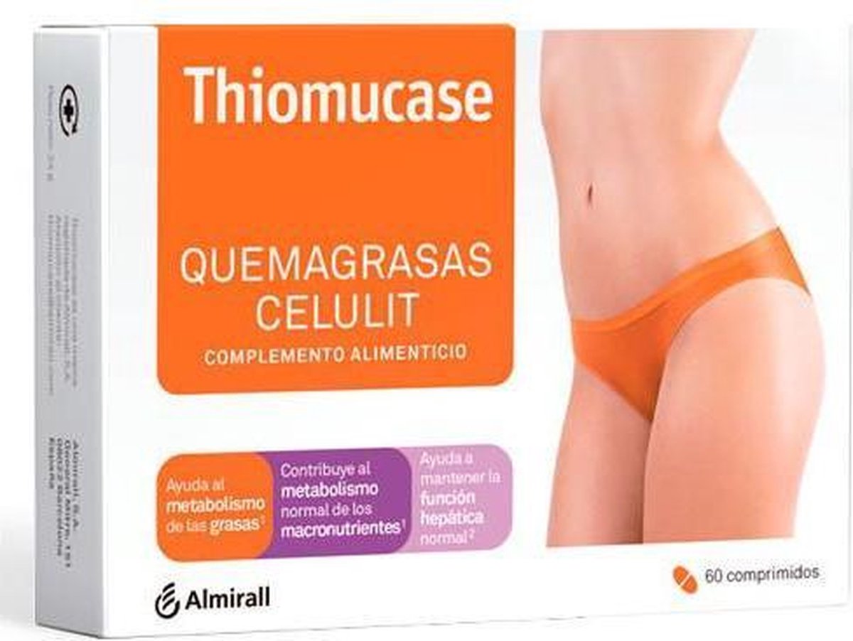 Thiomucase Cellulite Fettverbrenner, 60 Tabletten