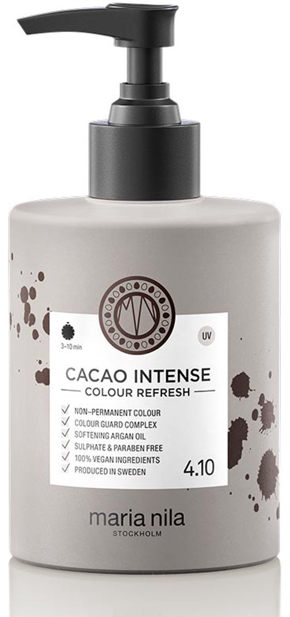 Colour Refresh Intense Kakao Intense 4.10 Colour Refresh Haarmaske, 300 ml, Maria Nila
