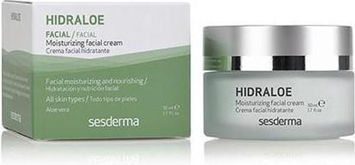 Sesderma Hidraloe, feuchtigkeitsspendende Gesichtscreme, 50 ml