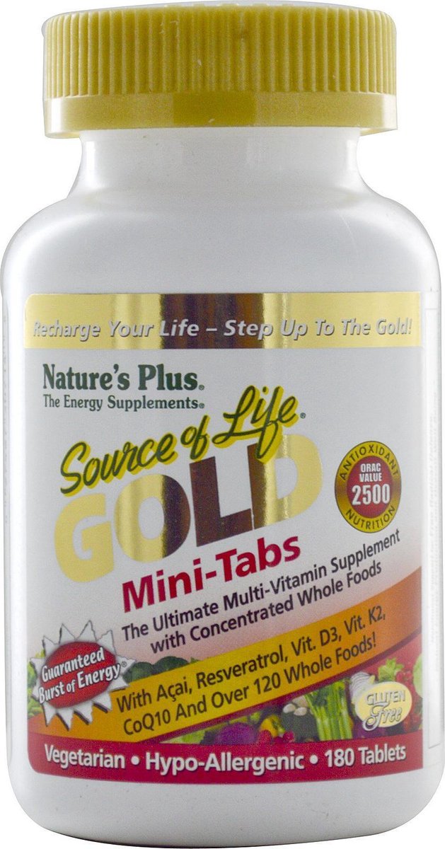 Nature's Plus Energie Multivitamin 180 Tabletten
