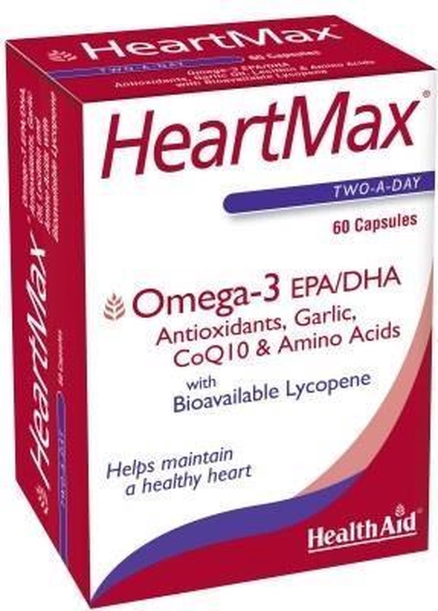 Health Aid HeartMax Nahrungsergänzungsmittel Spezial 60 Kapseln