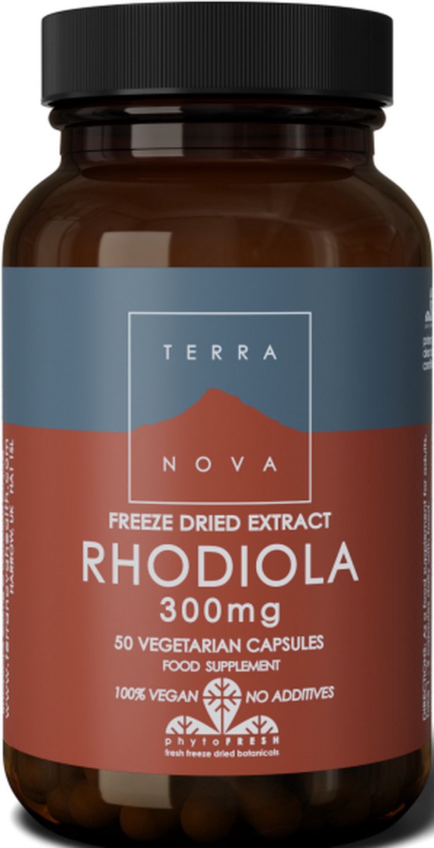 TerraNova Rhodiola 300mg 50 Dateien