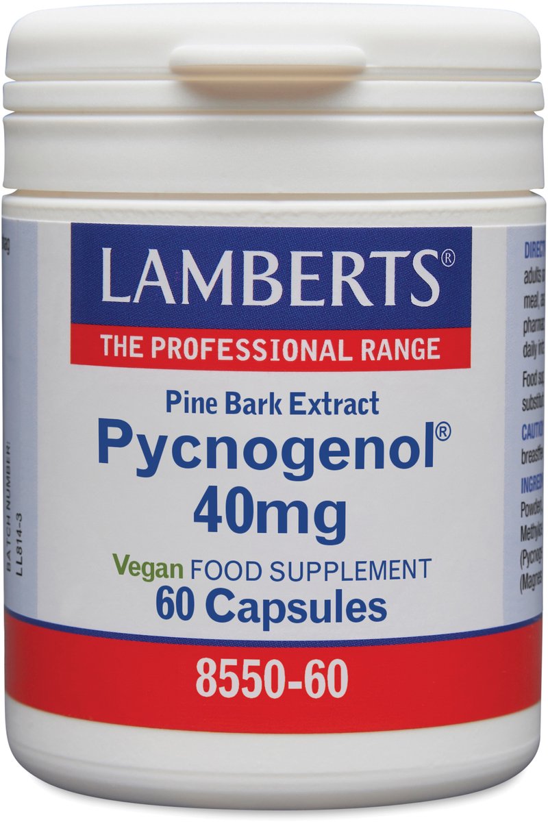 Lamberts Pycnogenol 40mg Nahrungsergänzungsmittel Special Special 60 caps
