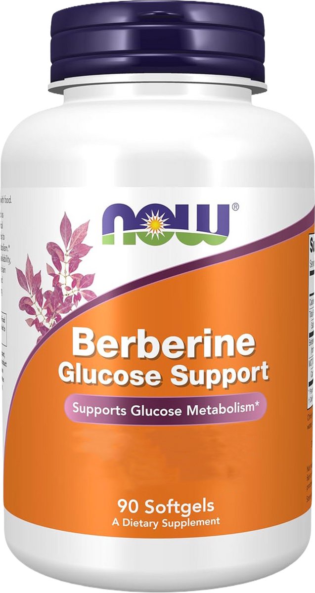 Now Foods Berberin Glukose Unterstützung 90 softgels