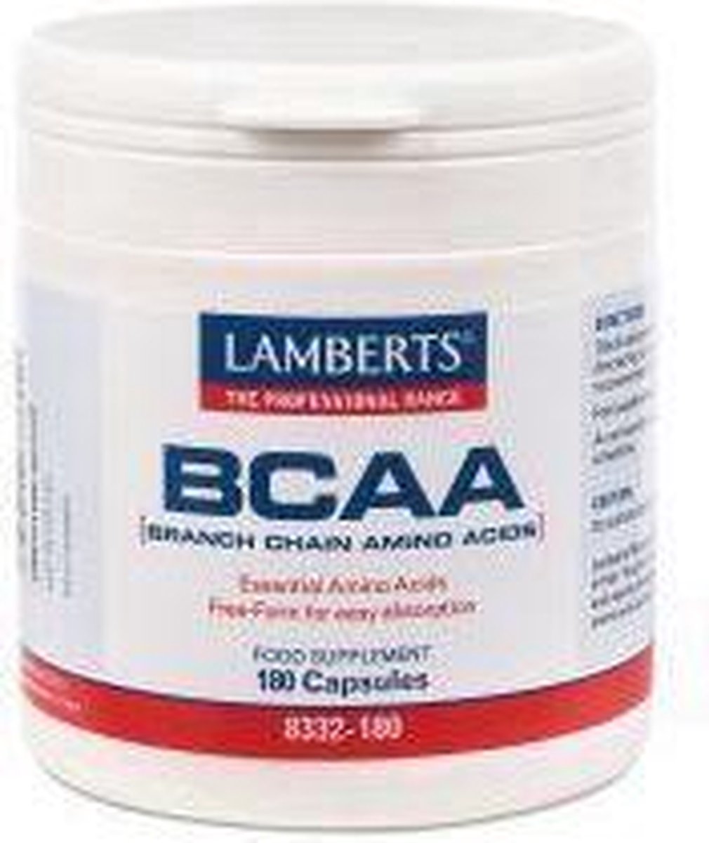 Lamberts BCAA 180 Kapseln ohne Geschmacksverstärker