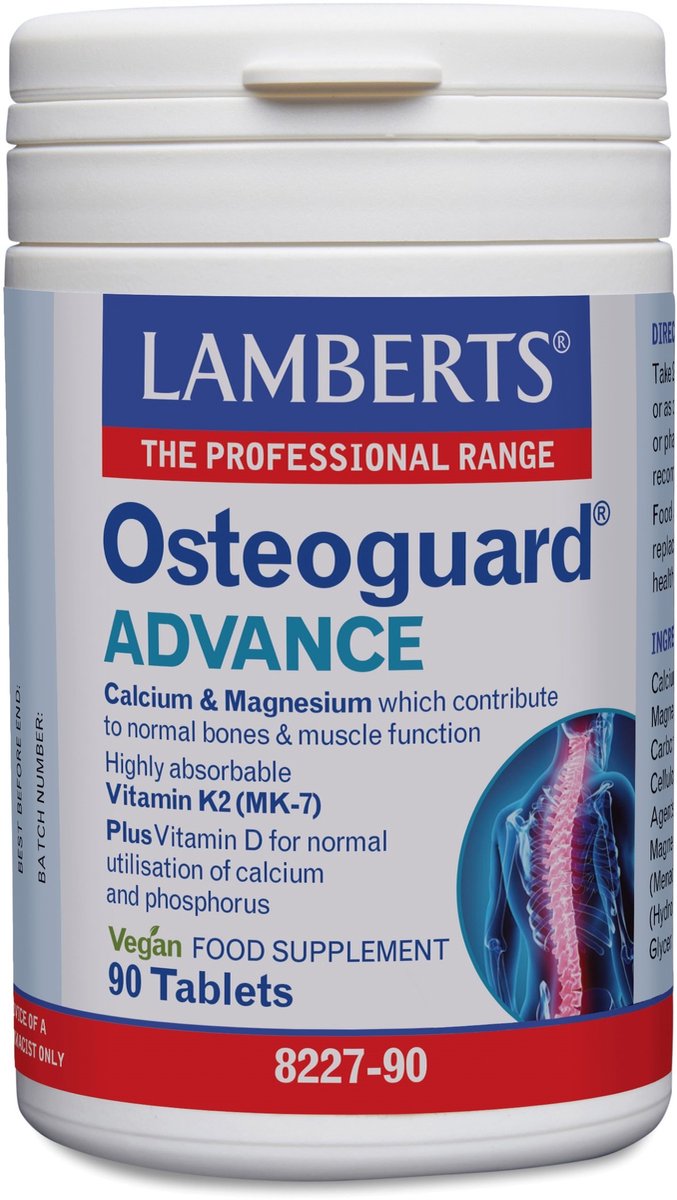 Lamberts Osteoguard Advance Spezial-Nahrungsergänzungsmittel 90 Tabs