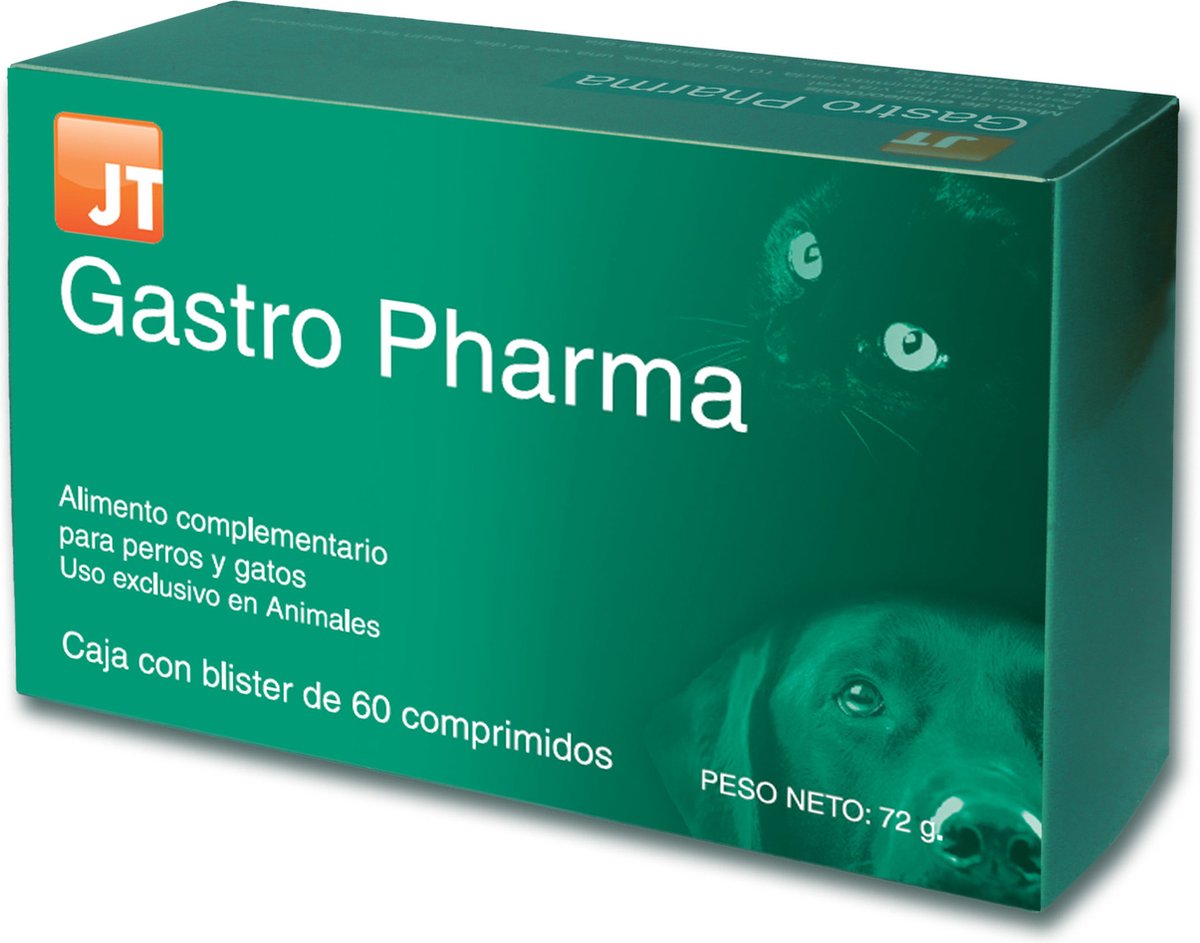 JT - GASTRO PHARMA für Hunde und Katzen, 60 TABLETTEN