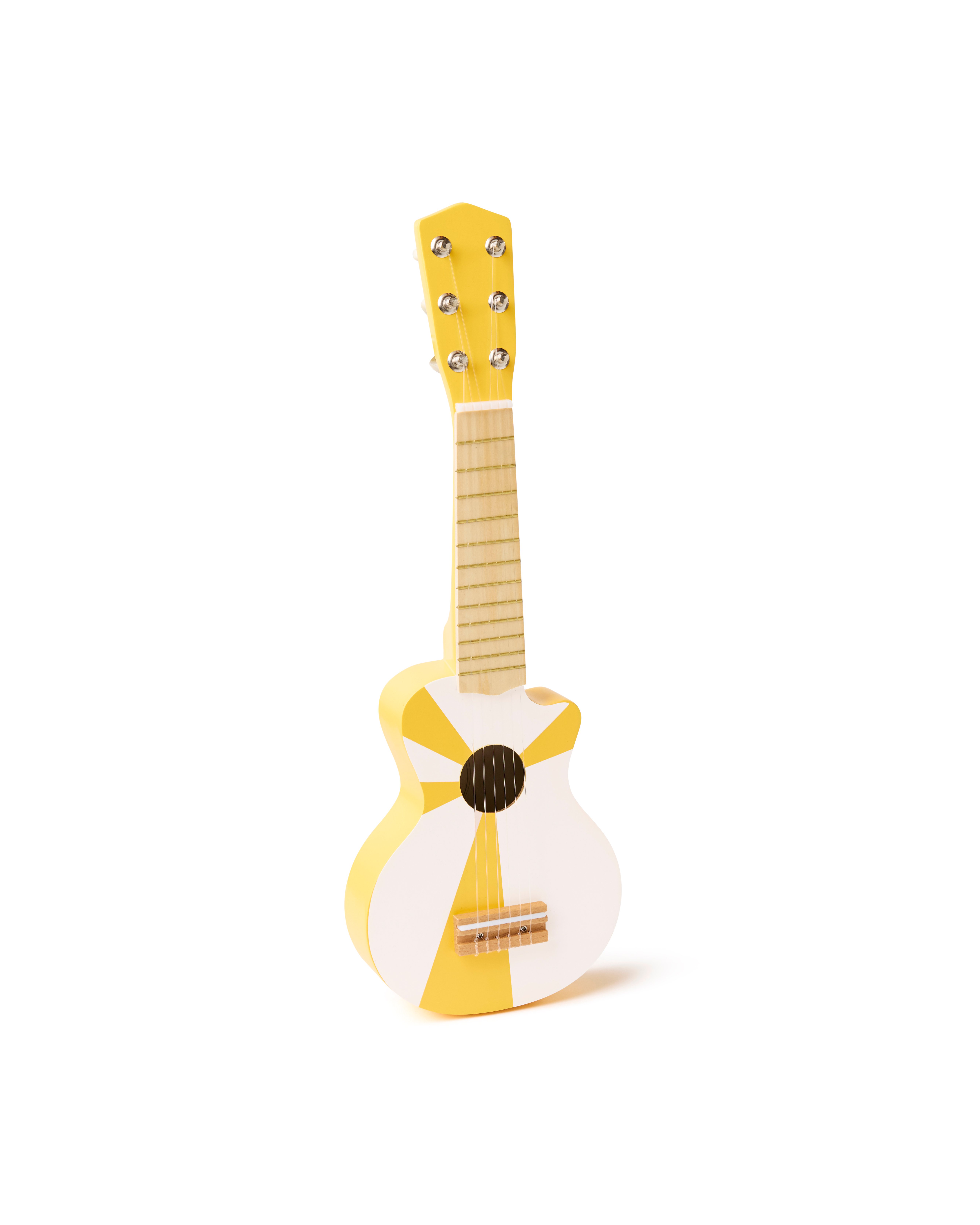 Holzspielzeug Gitarre, Gelb/Weiß, ab 3 Jahren, Kids Concept