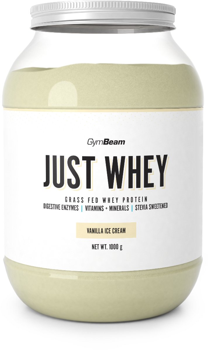 GymBeam Just Whey, Vanille-Eiscreme-Geschmack, 1 kg