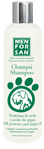Menforsan Seidenprotein und Arganöl Shampoo 5L
