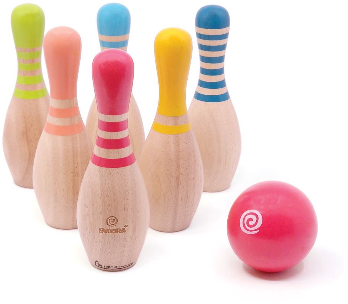 Holz-Bowling-Set, Svoora