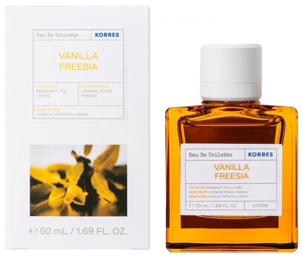 KORRES Eau De Toilette Vanille Freesie Damenparfüm Vanille Freesie 50ml