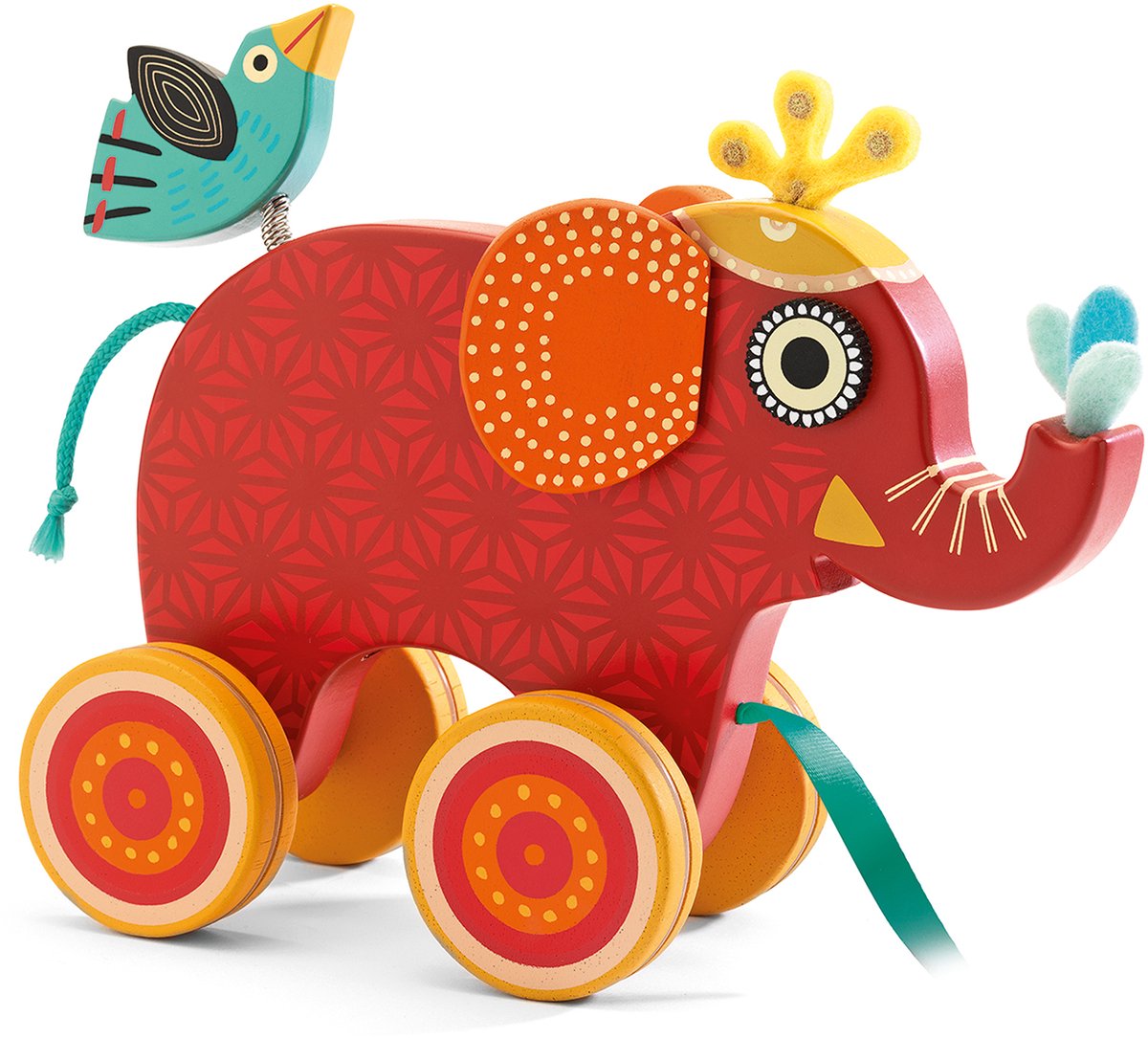 Indy Elefant Nachziehspielzeug