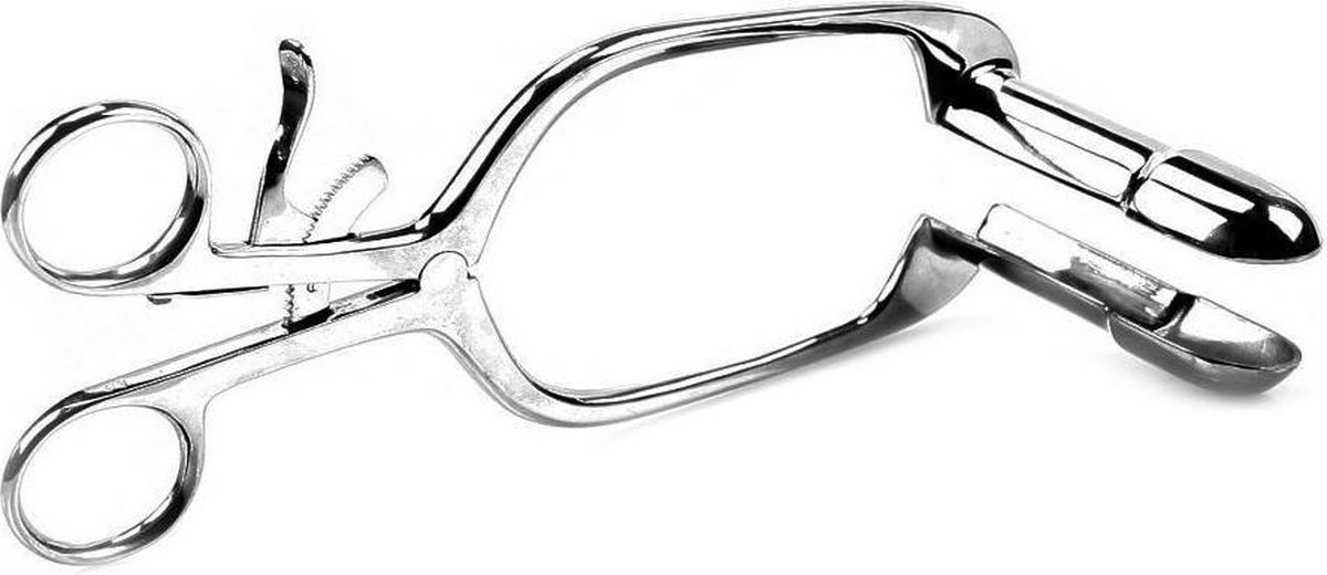 Ultimatives Metall-Analspekulum - Silber
