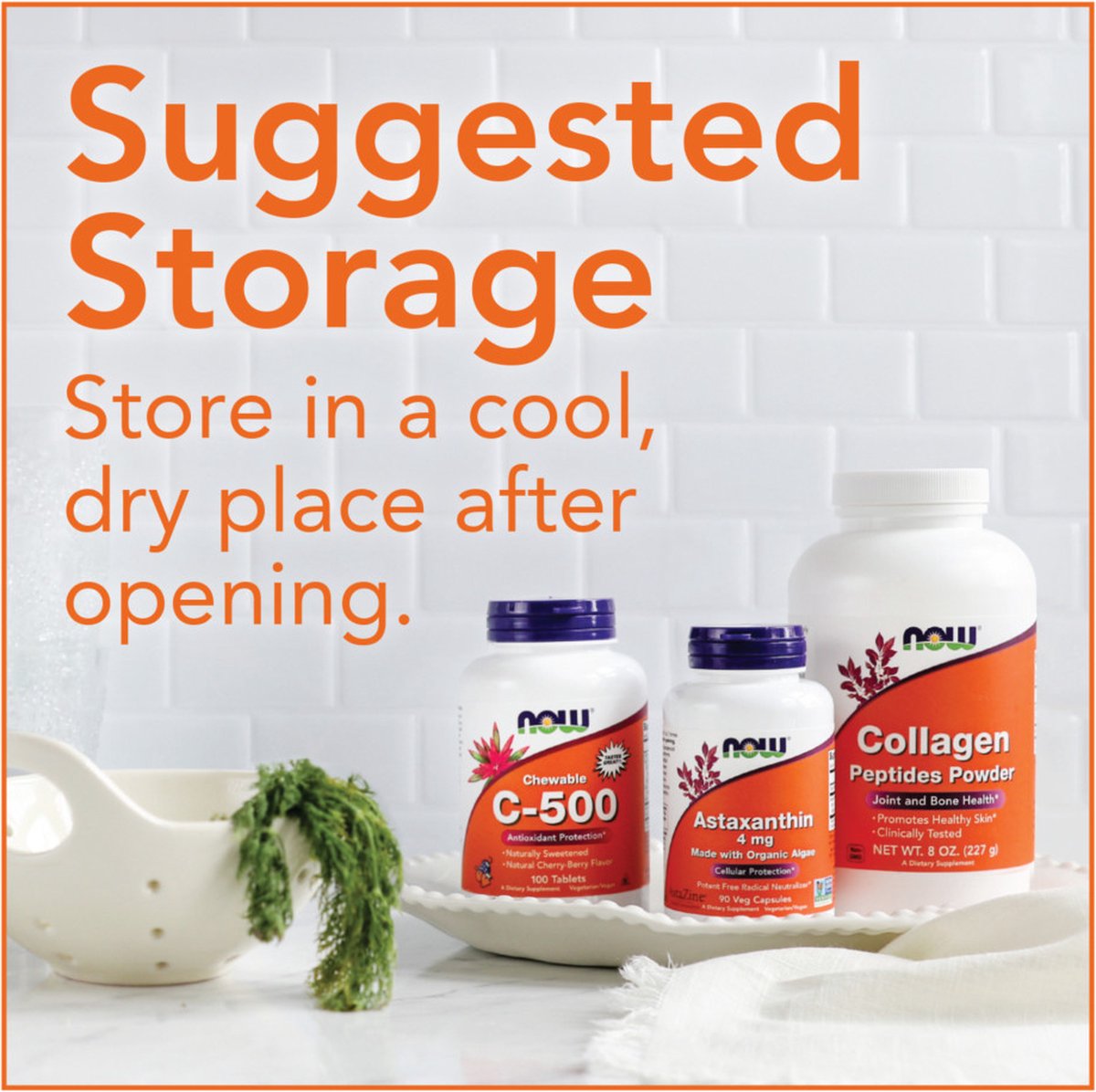 NOW FOODS B-100 B-Vitamine 250 Kapseln