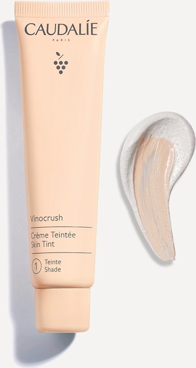 Caudalie | Vinocrush Skin Tint Shade 1 Fair Feuchtigkeitsspendende Gesichtscreme mit Farbe | 30ml