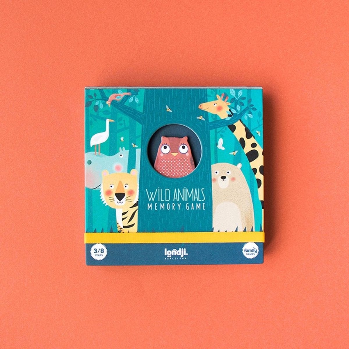 Londji Gedächtnisspiel, Wildtiere
