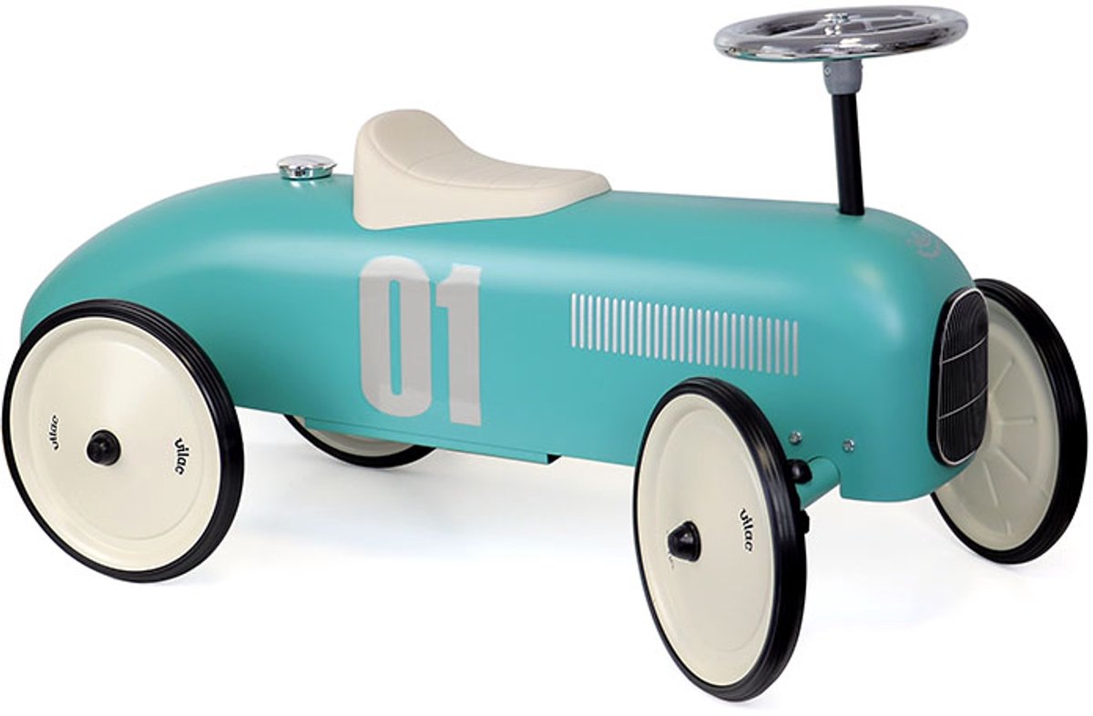 Vintage Metall Aufsitzen Vintage Aufsitzen - Aqua Blau - Vilac