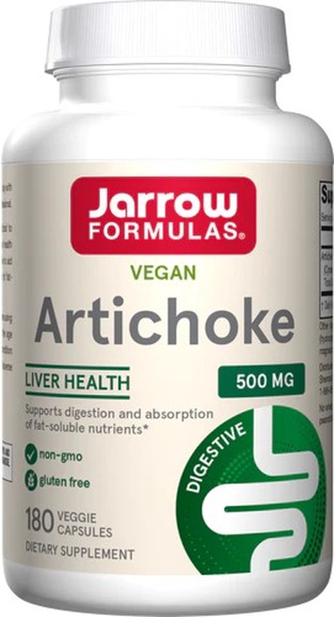 Jarrow Formulas Artischocke 500 mg, Kapseln, 180 Stück