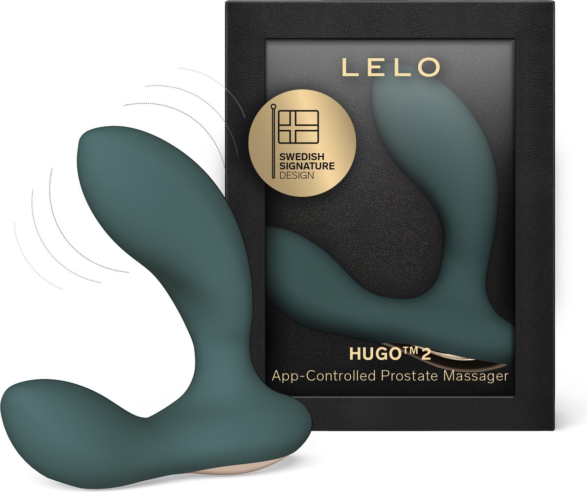 Lelo Hugo 2 Green, App-gesteuertes Prostata-Massagegerät, 1 Stk
