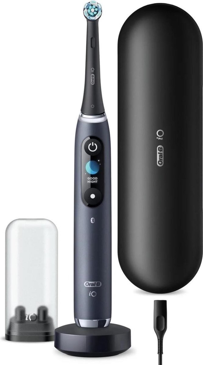 Oral-B iO 9, elektrische Zahnbürste, Black Onyx, 1 Stk