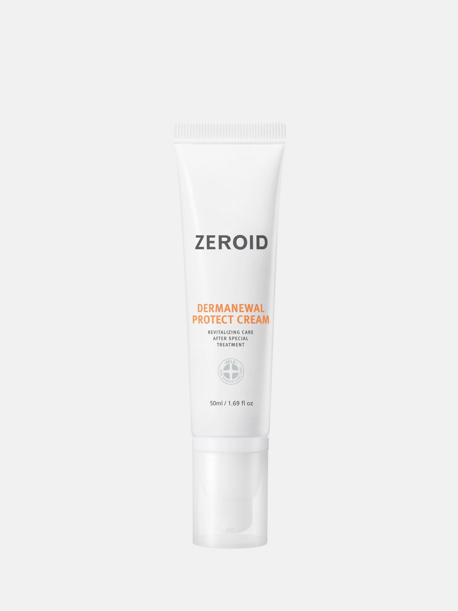 Zeroid Dermanewal Protect Cream, Schutzcreme für geschwächte und empfindliche Haut, 50 ml