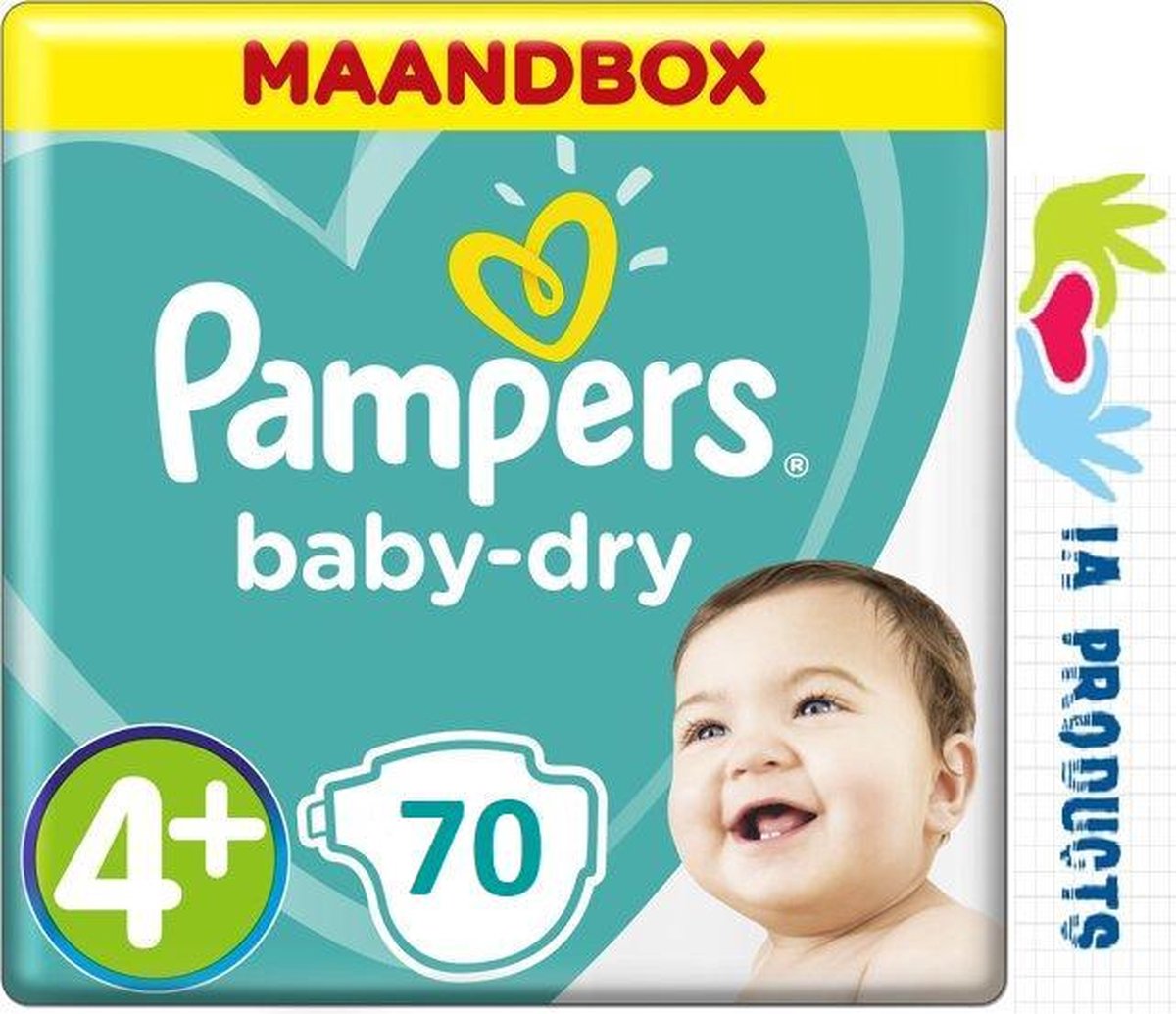 Windeln Active Baby Nr. 4+, 10- 15 kg, 70 Stück, Pampers
