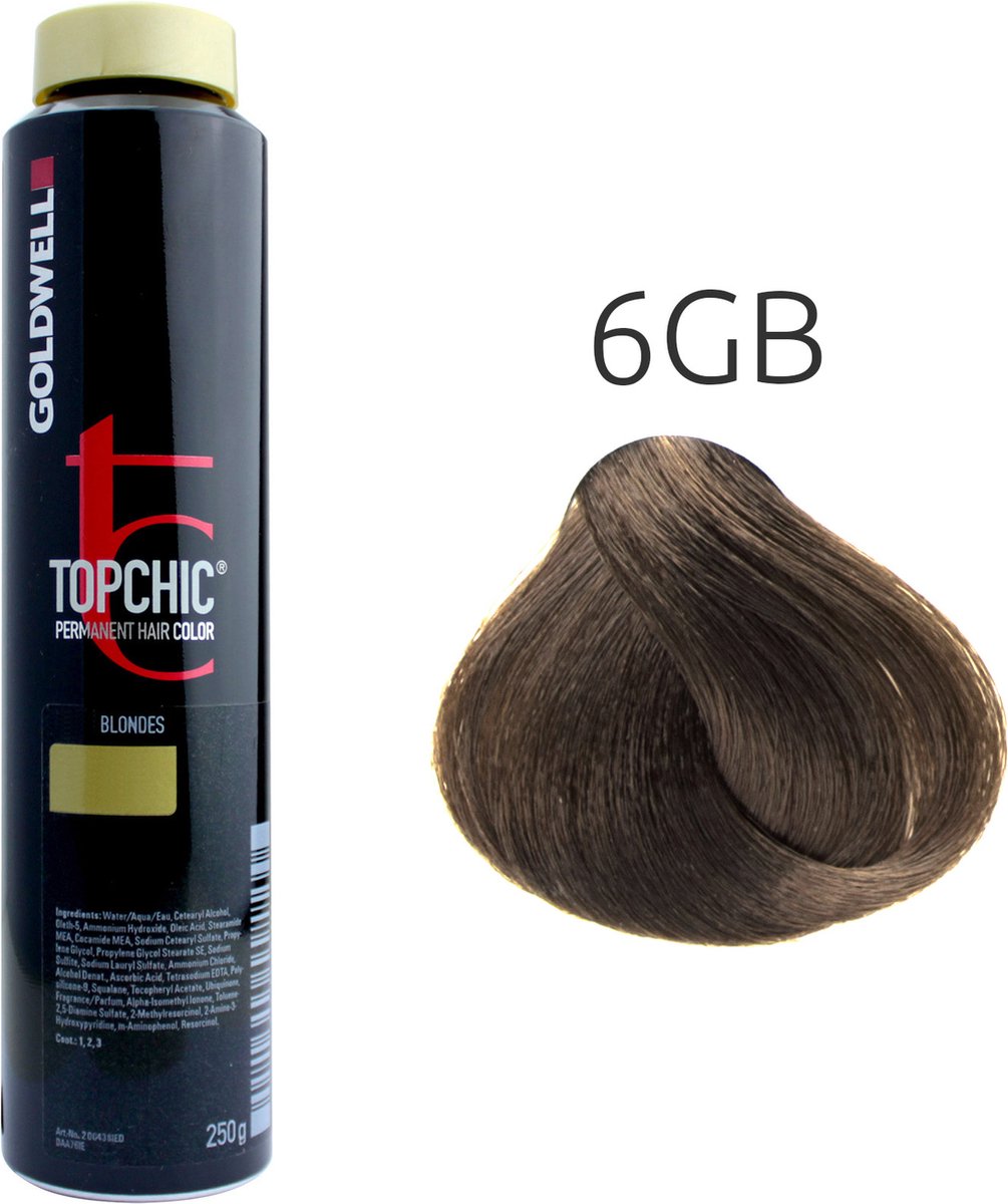 Goldwell Top Chic Can 6GB permanentes Haarfärbemittel 250ml