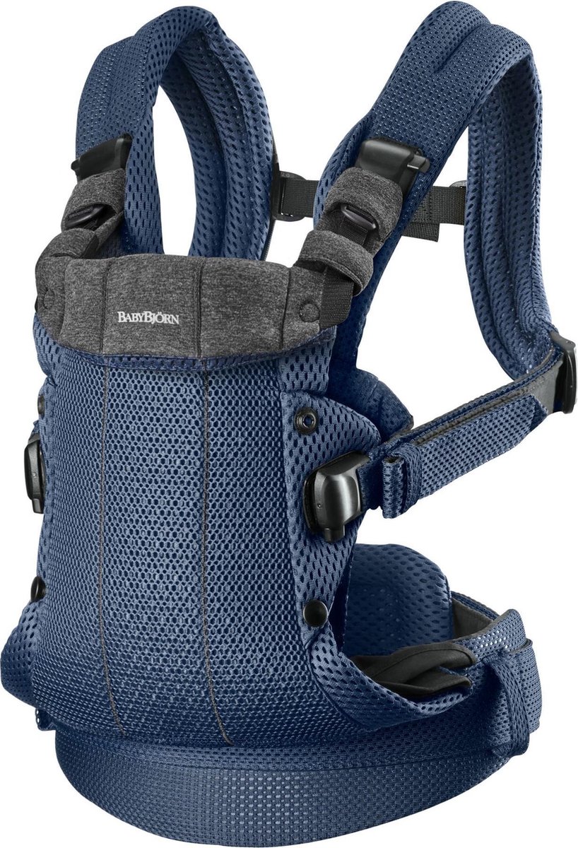 Harmony 3D Mesh Babytrage, 0 - 3 Jahre, Marineblau, BabyBjorn