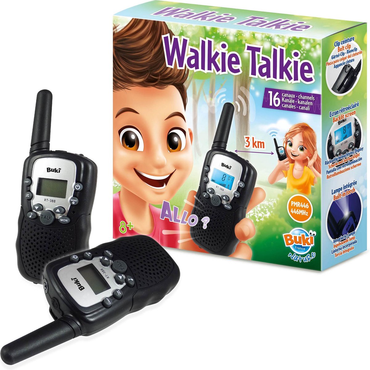 Walkie Talkie-Radiosender, Buki