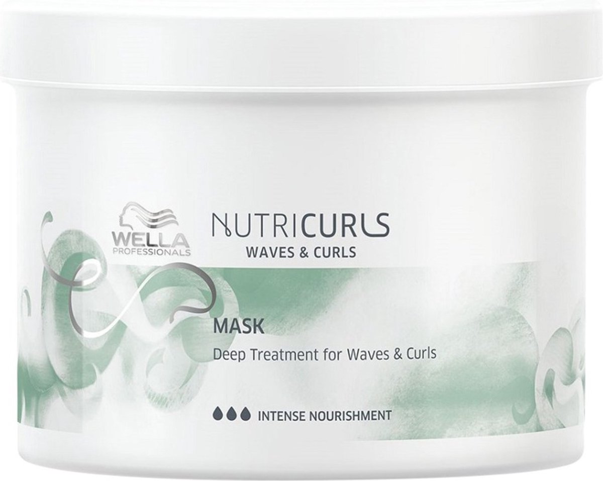 Maske für gewelltes Haar, NutriCurls, 500 ml, Wella Professionals